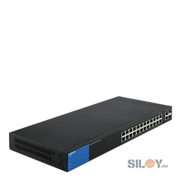 Linksys Business 24-Port Gigabit PoE+ Smart Managed Switch - LGS326P